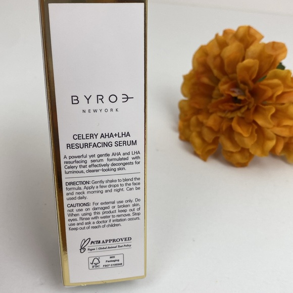 BYROE - NEW!, Celery AHA+LHA Resurfacing Serum - Picture 4 of 16